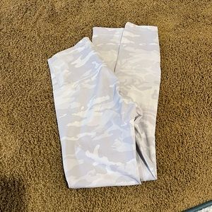 Lululemon white camo leggings